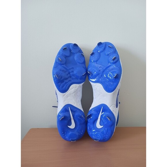 Nike Alpha Huarache Elite 4 MCS Mens Baseball Cleats Mens Blue White Size 13.5